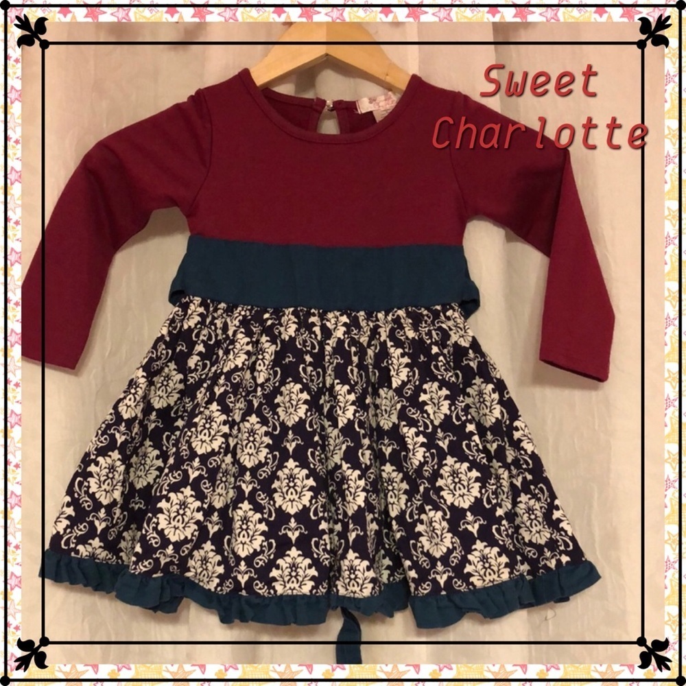 Sweet Charlotte beautiful girls dress GIC size 4🌸